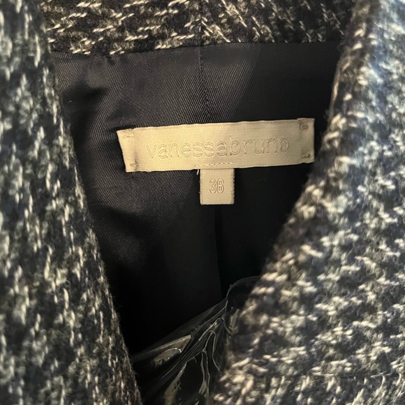 Vanessa Bruno herringbone jacket navy - Picture 2 of 4